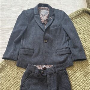 Appaman Charcoal Kids Blazer and Pants Set